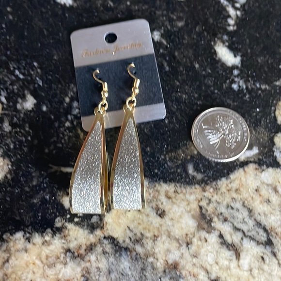 Sparkle Drop Earrings - Picture 3 of 4